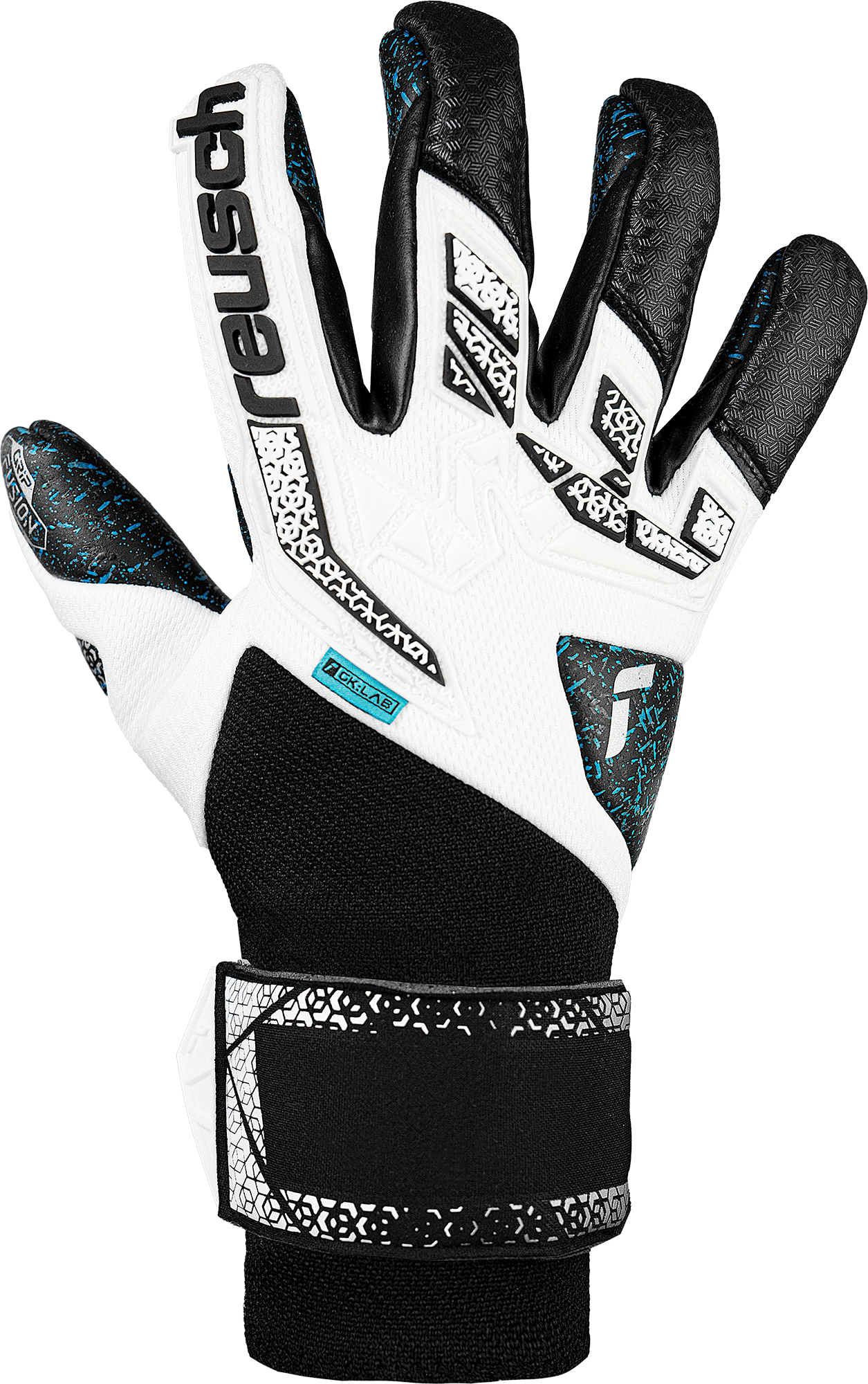 Reusch Attrakt Freegel Fusion Goaliator Night Spark - Bleu
