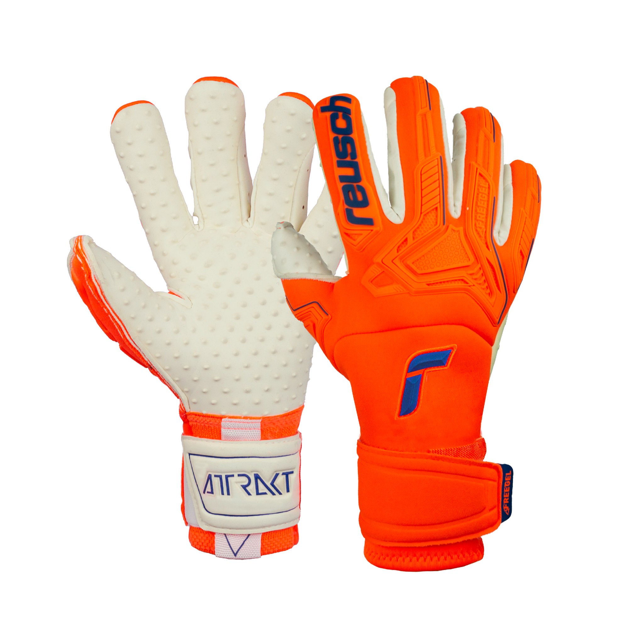 Reusch Attrakt Freegel Fusion - Bleu Profond/Bleu Profond - Bleu