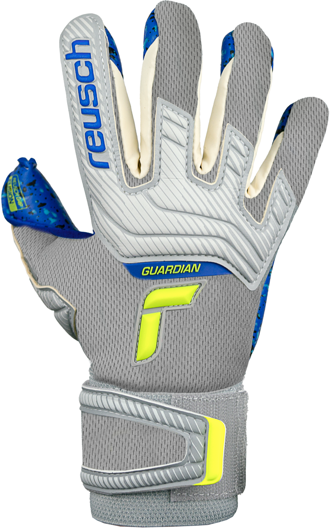 Reusch Attrakt Fusion Guardianジュニアゴールキーパーグローブサイズ7.5