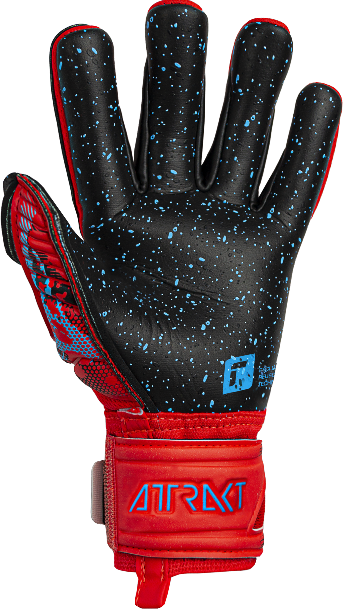 Reusch Attrakt Fusion Guardianジュニアゴールキーパーグローブサイズ7.5