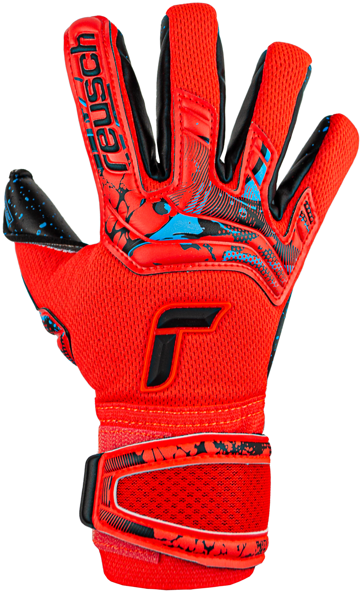 Reusch Attrakt Fusion Guardianジュニアゴールキーパーグローブサイズ7.5