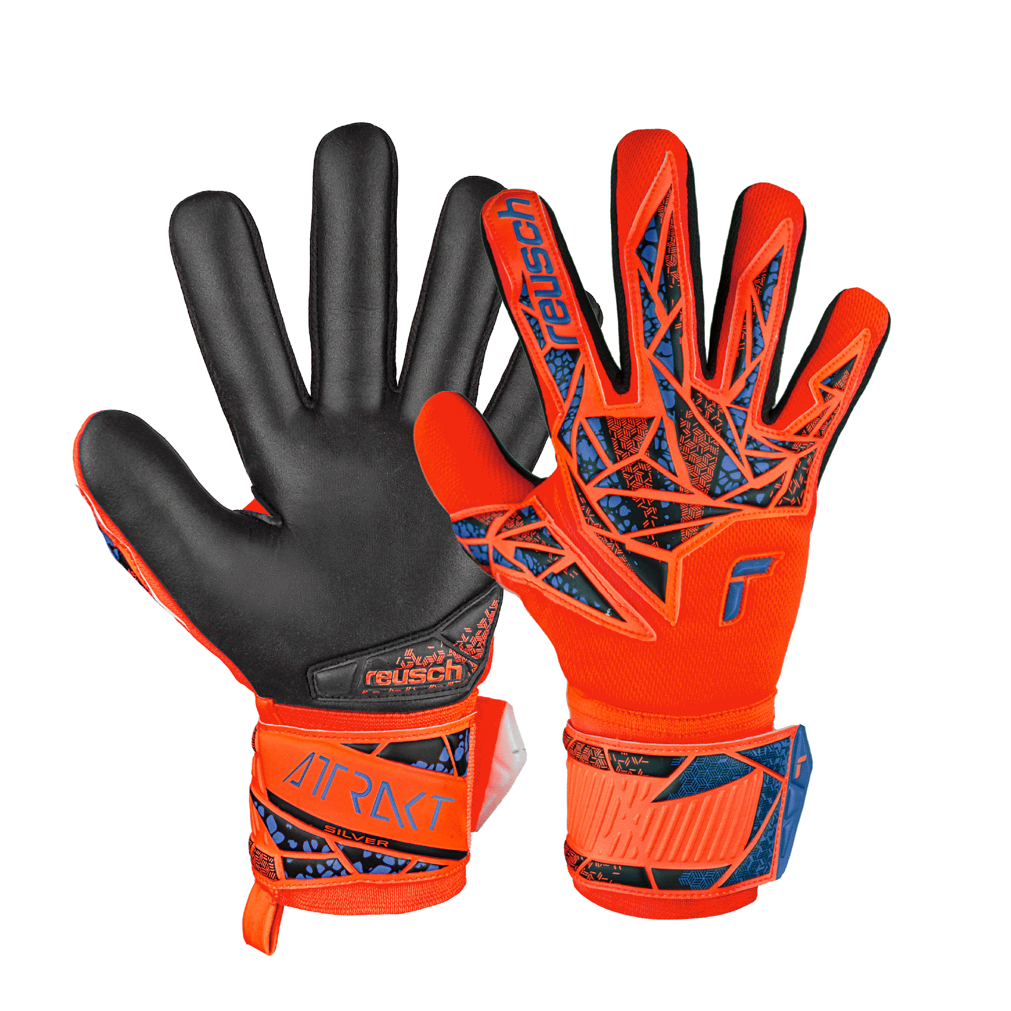 Guanti Da Portiere Reusch Attrakt Grip Junior | Con Supporto Dita | Unisex - Foto 3