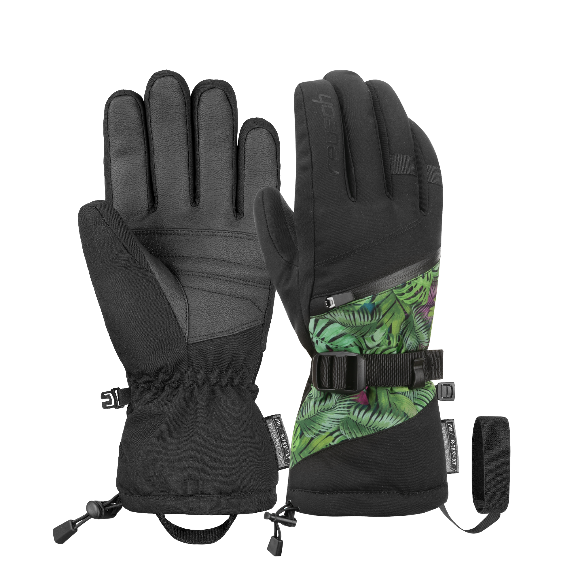 Reusch Demi r-tex xt wanten | black-grey melange-silver