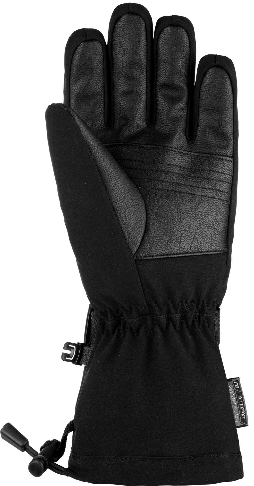 Reusch Kondor R-TEX® XT Junior Lobster - Guanti da bambino, caldi, impermeabili, traspiranti, 4, nero/bianco