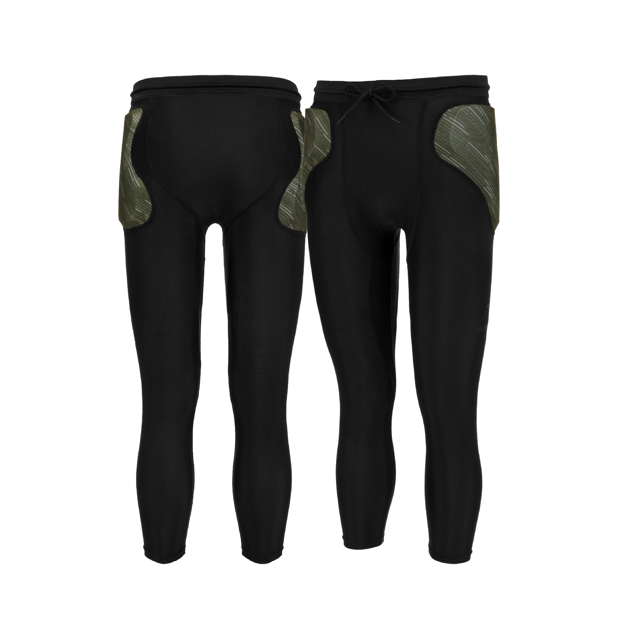 Pantaloncini Compressione Reusch 3/4 Femur XL - Poliestere Riciclato Per Sport E Protezione - Foto 8