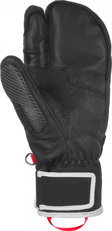NEW Reusch RaceTec18 Racing ALL LEATHER LOBSTER CUT Ski Gloves Medium 4811760S 