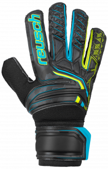 Reusch Attrakt SD Black Yellow Goalkeeper Gloves 