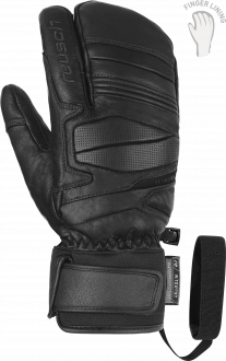 Details about / New Reusch Ski Mittens Prima Frost Expedituon BLACK WARMEST Mitten 4807432