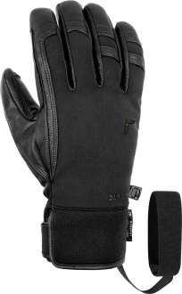 NEW Reusch Ski Winter Faux Fur RtexXT Gloves Womens Small Philine 4231207 Black 