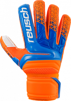 Reusch Soccer Goalie Gloves Prisma Finger Support Junior SZ 5 6 7 387280I INV