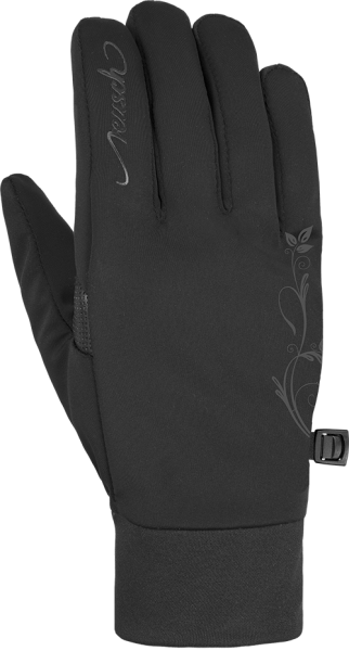 Reusch Saskia TOUCHTEC 4835101 7710 black front.pn