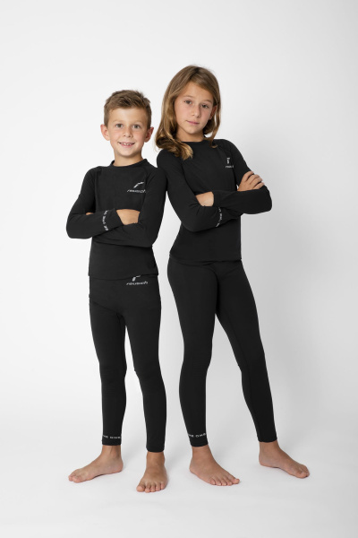 Reusch Underwear Set Junior WARM 5240429 7700 blac