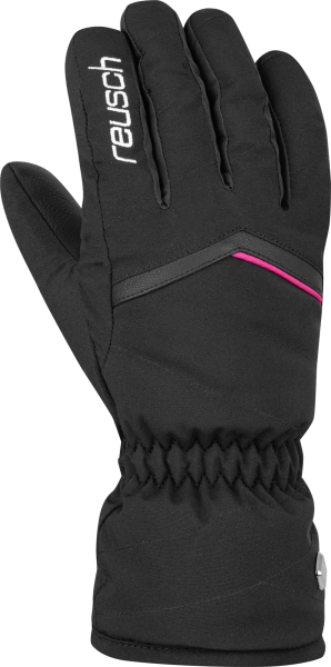 Reusch Marisa 6031150 7748 white black pink front.