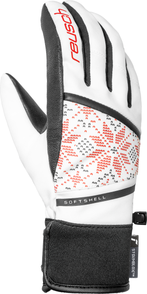 Reusch Tessa STORMBLOXX 6231138 1038 white red fro