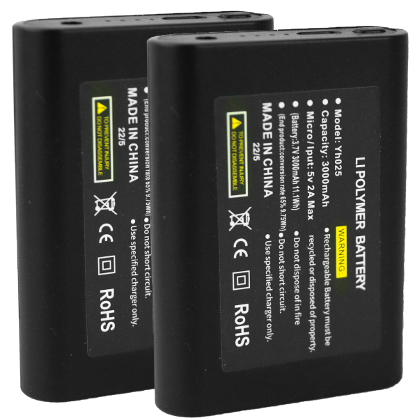 Reusch 5V Replacement Battery 6401096 7700 black b