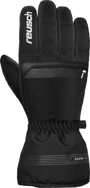Reusch Snow King 6401198 7701 black front.png