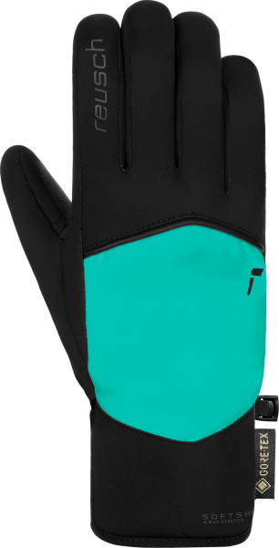 Reusch Amira GORE-TEX 6431389 7077 black turquoise