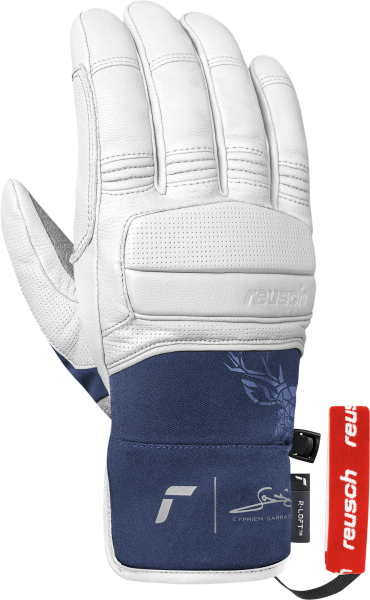 Reusch Cyprien Sarrazin 6501114 1027 white blue fr
