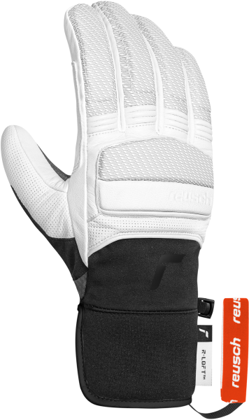 Reusch Alpine Master 6501141 1101 white black fron