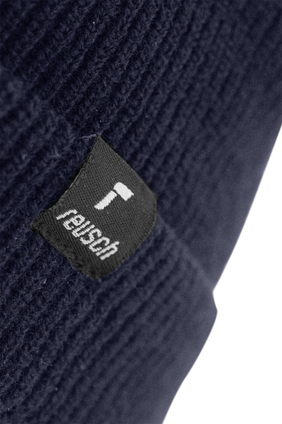 Reusch Fisherman Beanie 6589088 4517 black blue 2.