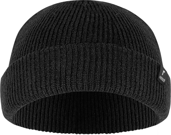Reusch Fisherman Beanie 6589088 7700 black front.p