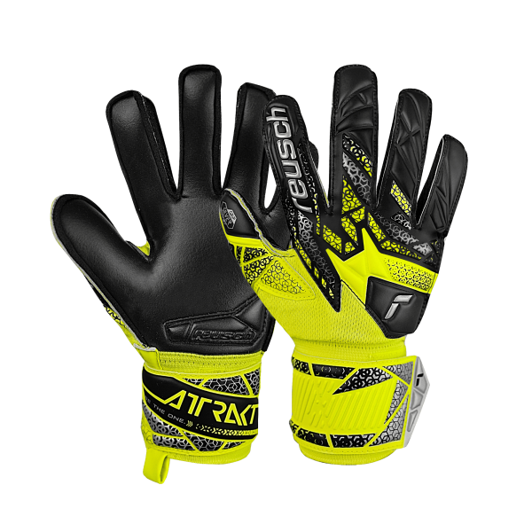 Reusch Attrakt Freegel Silver Jr - Goalkeeper Gloves | Nencini Sport