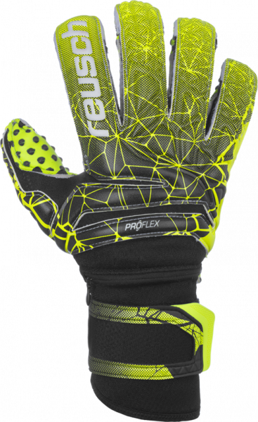 Reusch Fit Control Pro G3 Speedbump Goalkeeper Gloves Black/Lime 3970978 704* 